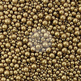 Рис повітряний у глазурі — Золотий — 100 г