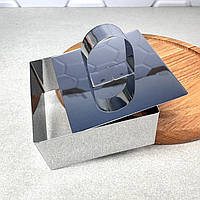 Форма квадратна для викладки/вирубки 8*8*4.5 см з виштовхувачем Kamille