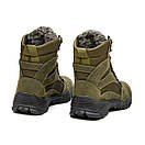 Берці зимові військові шкіряні олива Арт-Т2, фото 8