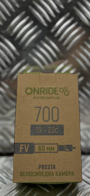 Камера на велосипед велокамера 700x19/23С ONRIDE FV 60
