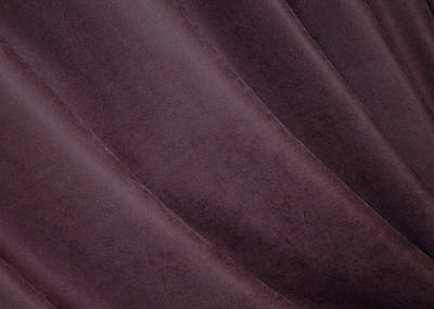 Шторна тканина нубук однотонний, Туреччина. Колір баклажановий. Код 1519ш