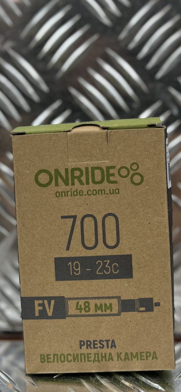 Камера на велосипед велокамера 700x19/23С ONRIDE FV 48, фото 1