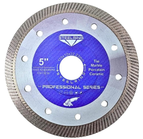 Алмазний тонкий диск STEELRING PROFESSIONAL 125х1.2 (HPTN125)
