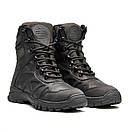 Берці військові шкіряні зимові на мембрані Gore-Tex чорні Арт-Т3, фото 5
