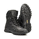 Берці військові шкіряні зимові на мембрані Gore-Tex чорні Арт-Т3, фото 8