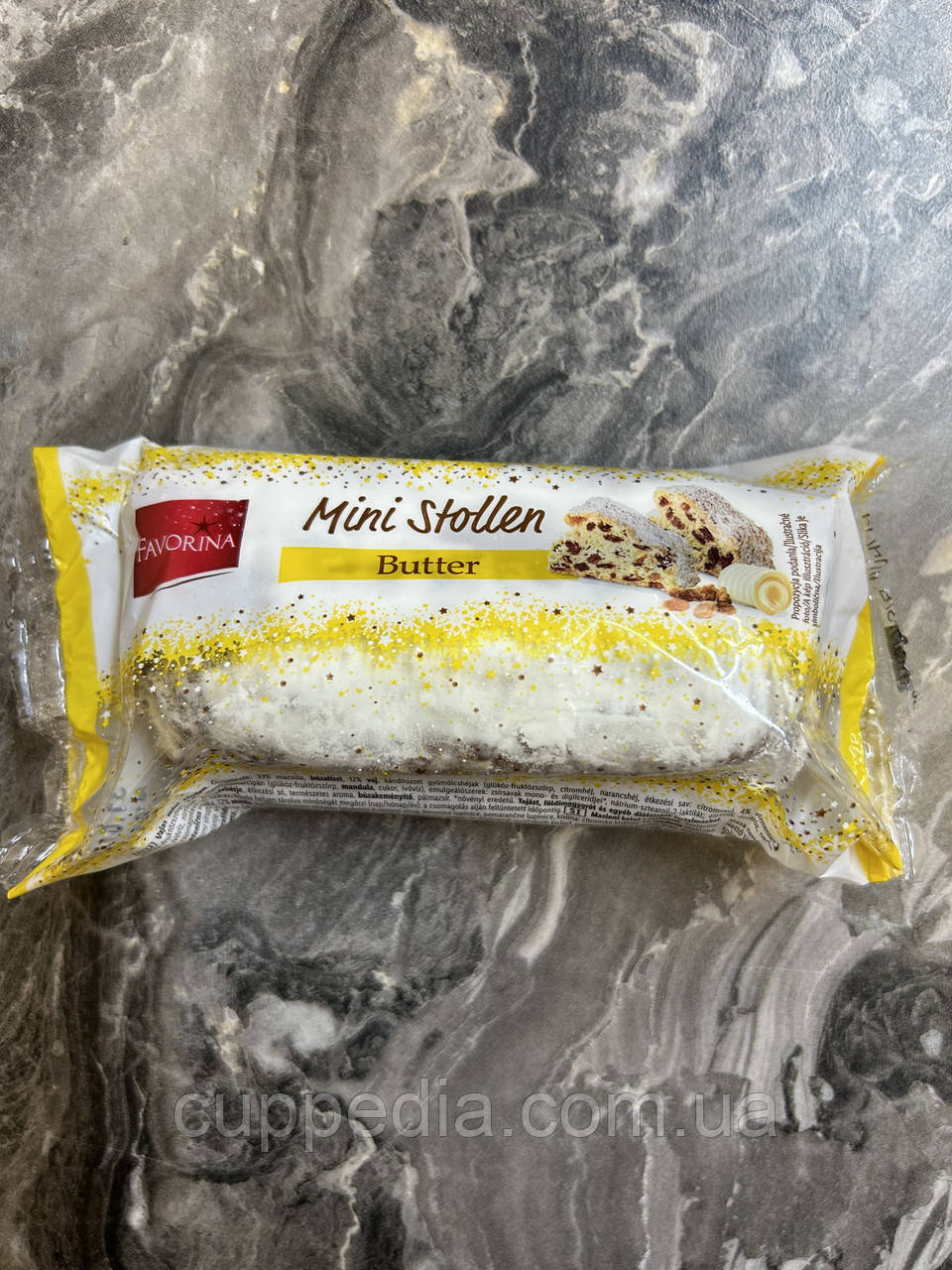 Штоллен Mini Stollen Favorina Butter 200 грм, фото 1