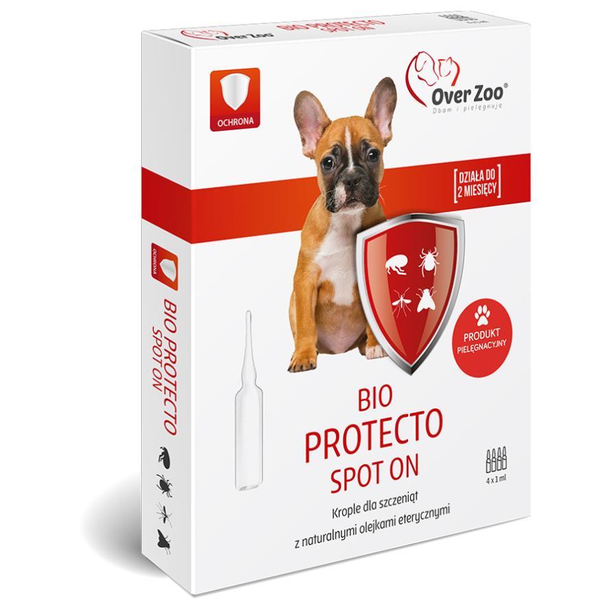 Bio Protecto Spot On dla szczeniąt 4x1 ml / Біо Протекто Спот Он краплі для цуценят 4x1 мл