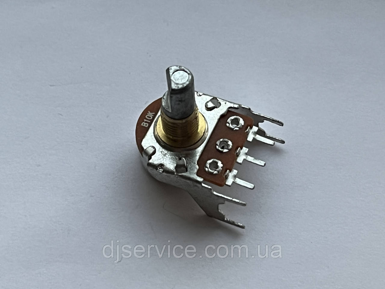 Потенціометр B10k 15mm noMID для підсилювачів, фото 1