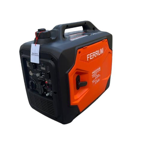 Бензиновий генератор інверторного типу з електростартером FERRUM FRGG3235iSE 3.2/3.5кВт