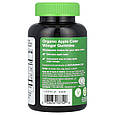 Яблучний оцет Nature's Way "Organic Apple Cider Vinegar" зі смаком яблука, 500 мг (60 жувальних цукерок), фото 4
