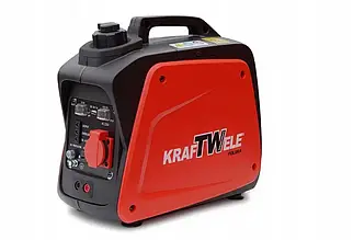 Генератор бензиновий інверторний KraftWele 1 кВт, однофаз., 4-тактний
