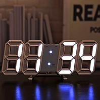 LED годинник з термометром CAIXING CX-2218 White білий циферблат