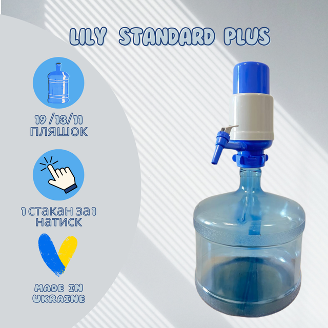 Механічна помпа для води Lilu standard plus