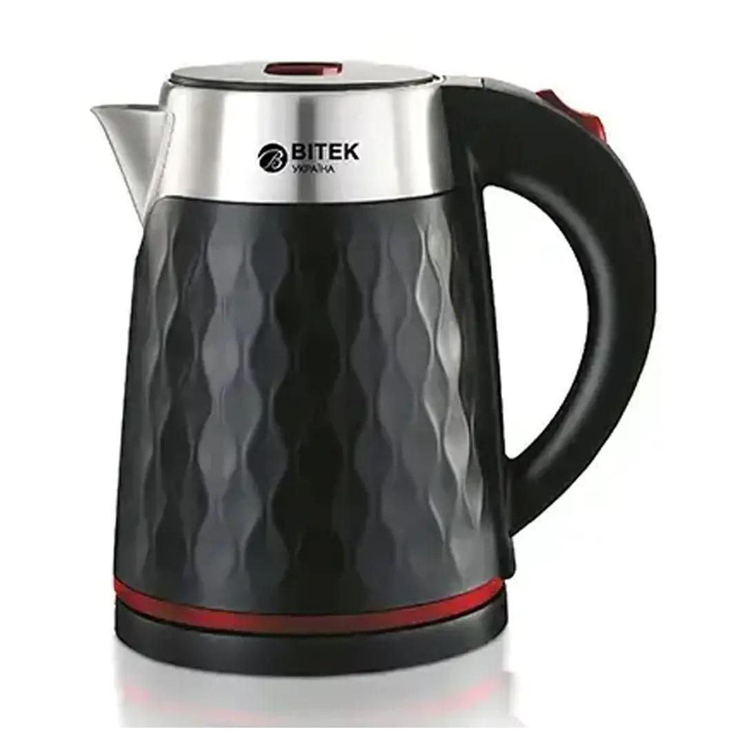 Електрочайник Bitek BT-7931 електрочайник Черный 2 л 2000 Вт, фото 1