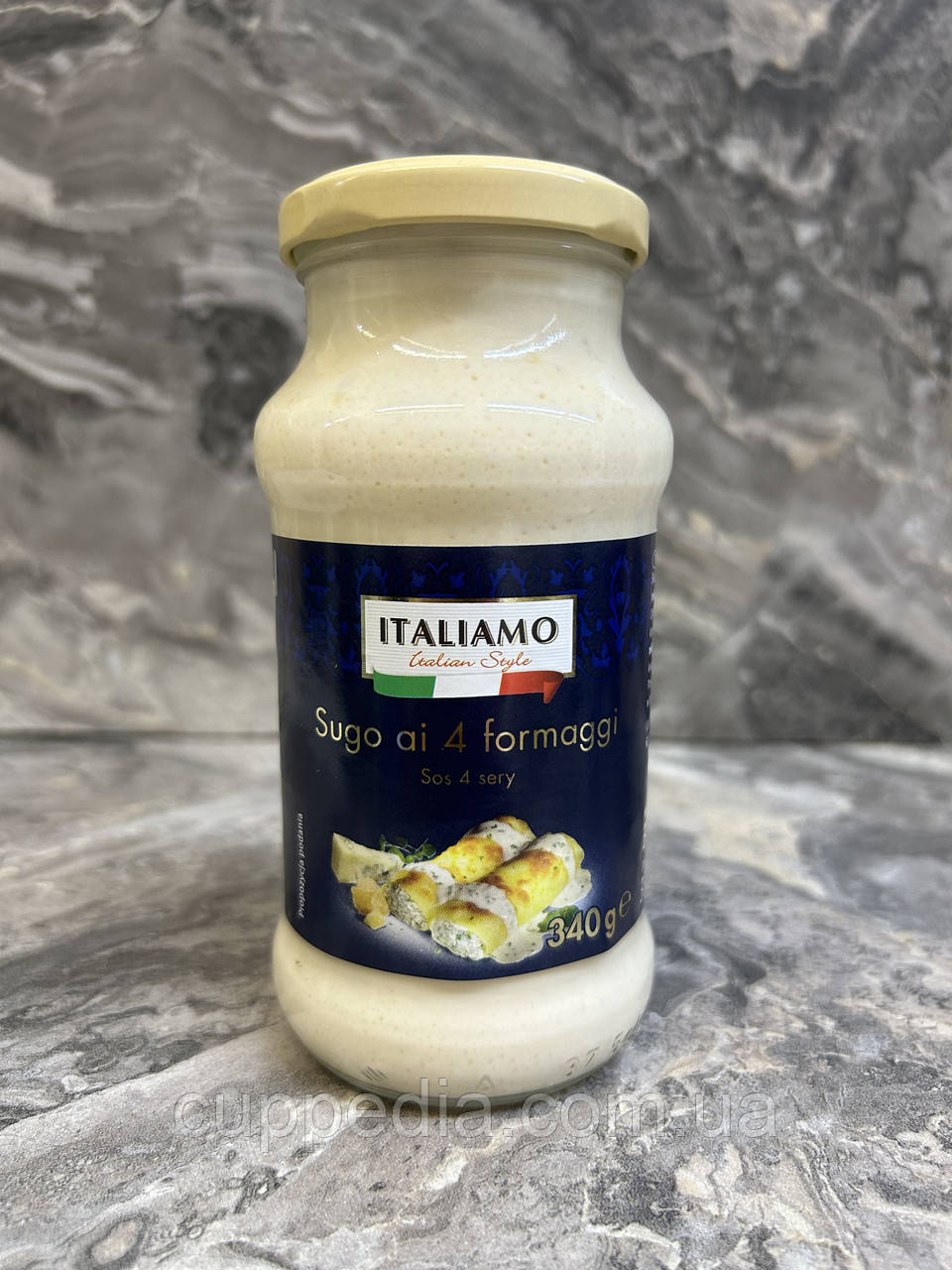 Соус Italiamo Sugo ai 4 formaggi 4 сири (без глютену) 340 грм