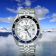 Чоловічий годинник SEIKO 5 SPORTS SSK033K1 GMT, фото 8