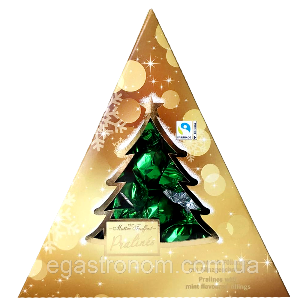Цукерки Праліне з м’ятним кремом Pralines mint 148g 12шт/ящ (Код: 00-00012897)