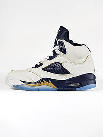 Жіночі Кроссовки Nike Air Jordan 5 Retro Dunk From Above / Найк Аїр Джордан 5 Ретро Данк Фром Ебов Кремові