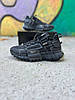 Чоловічі кросівки Reebok Zig Kinetica Edge Fit All Black Рибук Кінетика чорні кросівки водовідштовхувальні, фото 9