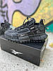 Чоловічі кросівки Reebok Zig Kinetica Edge Fit All Black Рибук Кінетика чорні кросівки водовідштовхувальні, фото 10