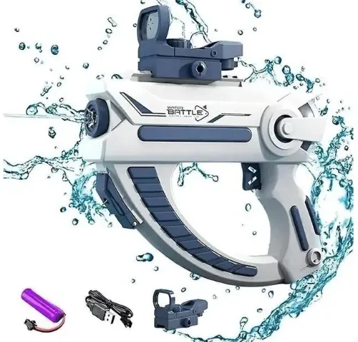 Водний пістолет автоматичний WATER GUN CY001, акумулятор, USB зарядний