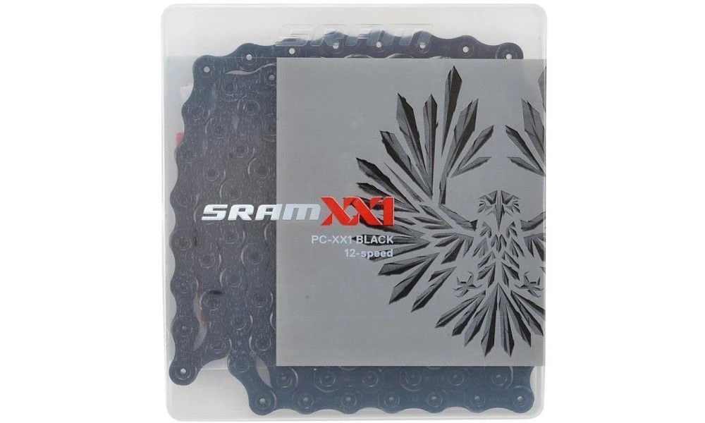 Ланцюг Sram XX1 Eagle 12швид 126ланок BK + замок PowerLock Art 00.2518.024.021