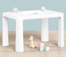 Стіл дитячий білий 0402 ТЕХНОК пластиковий technok  Виготовлено В Україні Швидка відправка