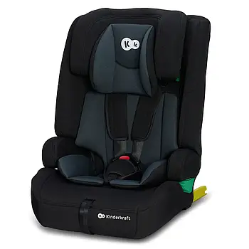 Автокрісло Kinderkraft Safety Fix 2 i-Size Black (ISOFIX, зростом від 76 до 150 см, 9-36 кг) Чорне