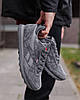 Чоловічі кросівки Reebok Classic Leather Light Grey Взуття Рібук Класік сірі замш демісезон, фото 8