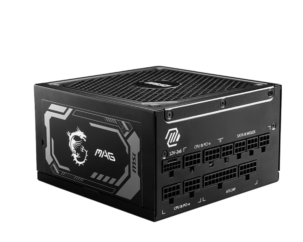 Блок живлення MSI MAG A1250GL PCIE5 1250W, фото 1