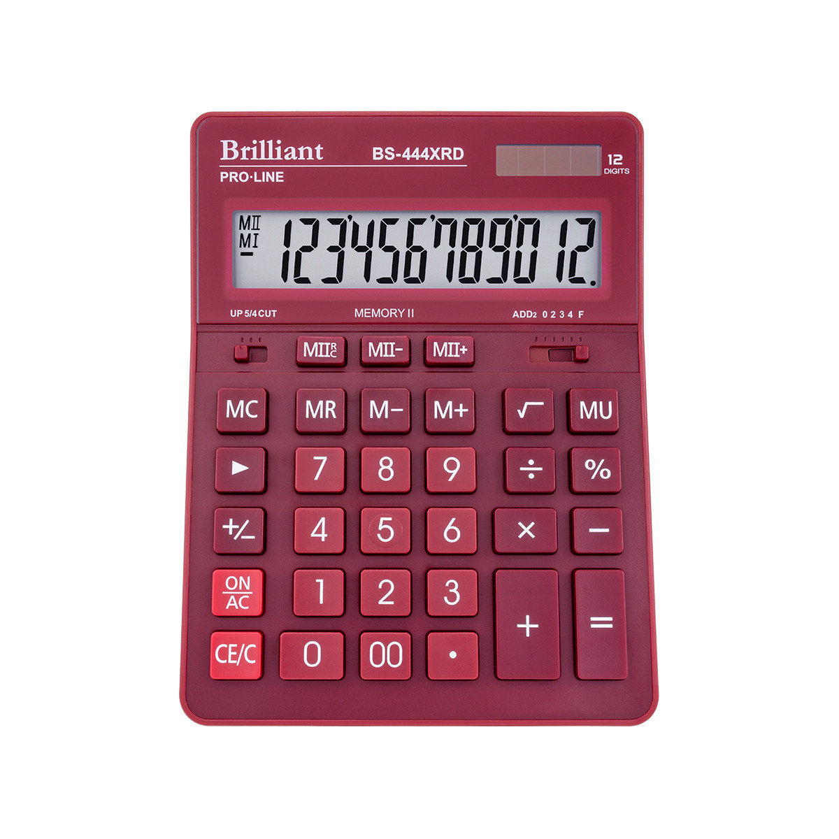 Калькулятор BS-444XRD 12р., 2-пит, фото 1