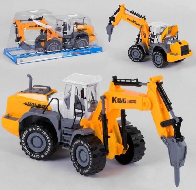 Трактор з відбійним молотком