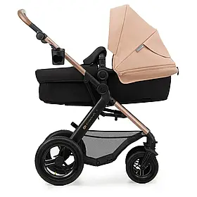 Коляска універсальна 3в1 Kinderkraft Moov 2 Air Sand Beige Бежева