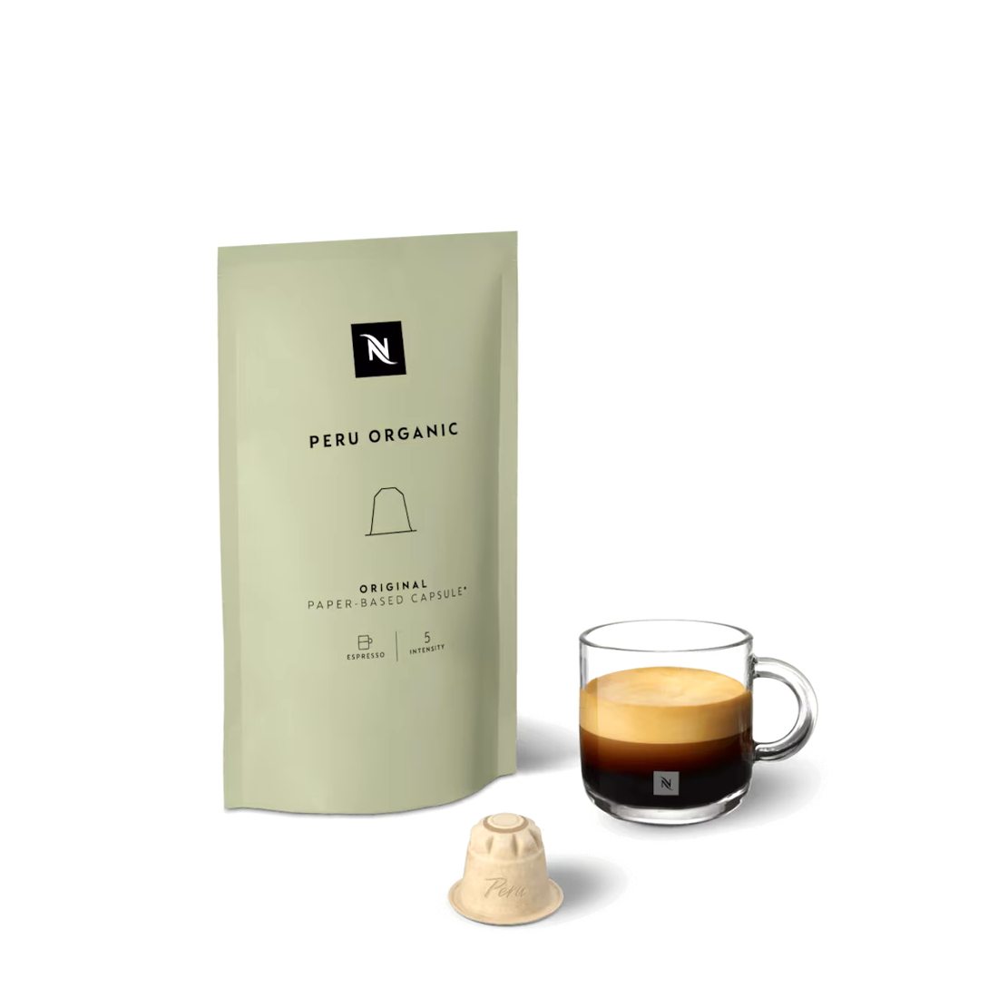Кава в капсулах Nespresso Peru Organic (10 капсул)