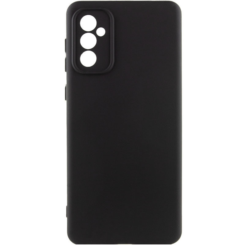 Чохол GETMAN Liquid Silk Full Camera для Samsung Galaxy A36 5G | TPU + Мікрофібра Чорний / Black