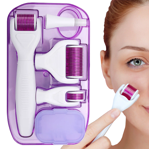 Мезороллер для лица и тела 5в1, Customs Derma Roller System / Набор для ...