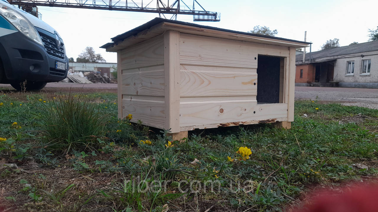 Будиночок для кішки утеплена підлога