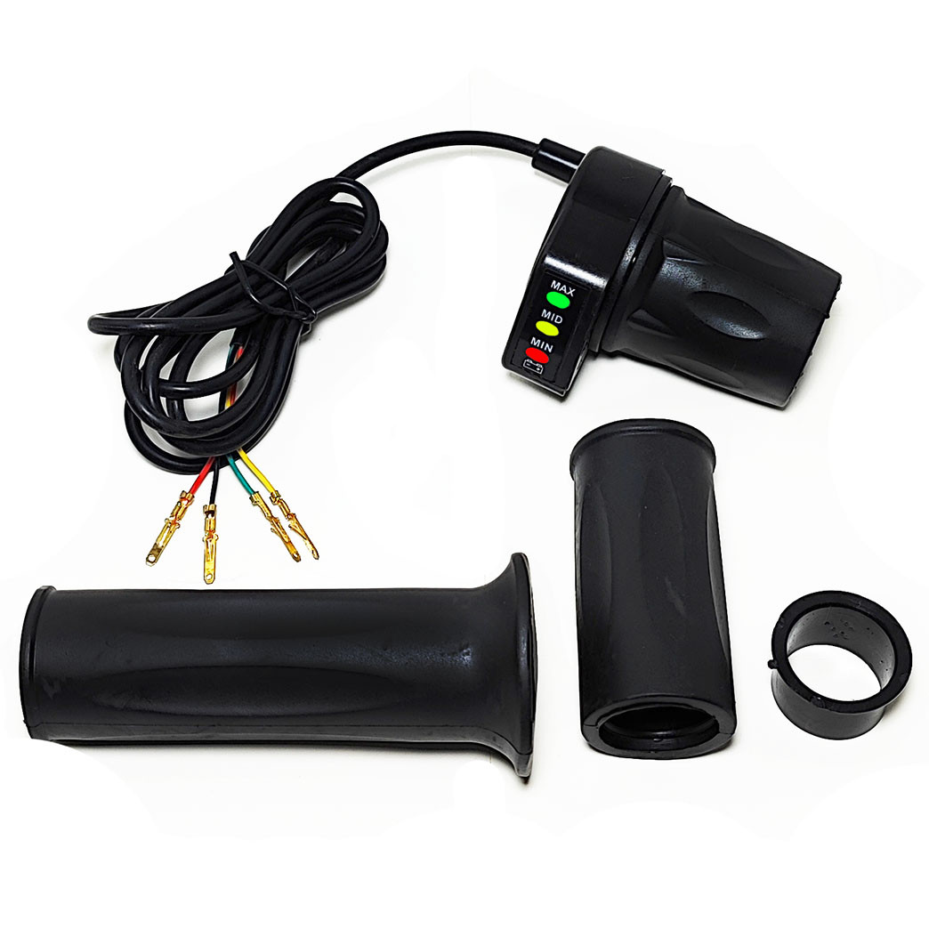 Ручка газу з індикатором заряду акумулятора 36 вольтів дитячих електроквадроциклів Profi HB-6/Crosser 90304