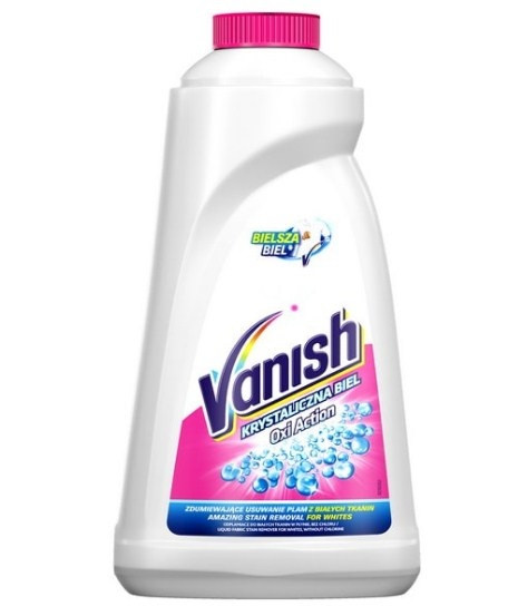 Чистящий засіб для білих тканин "Vanish White" (рідкий) 1л(12)