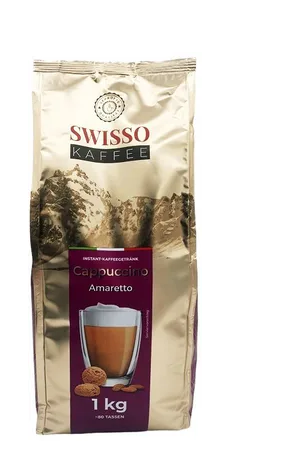 Капучіно Swisso Amaretto 1 кг 4260623231304