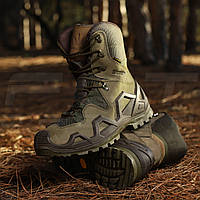 Берці тактичні Single Swords на мембрані GoreTex хакі