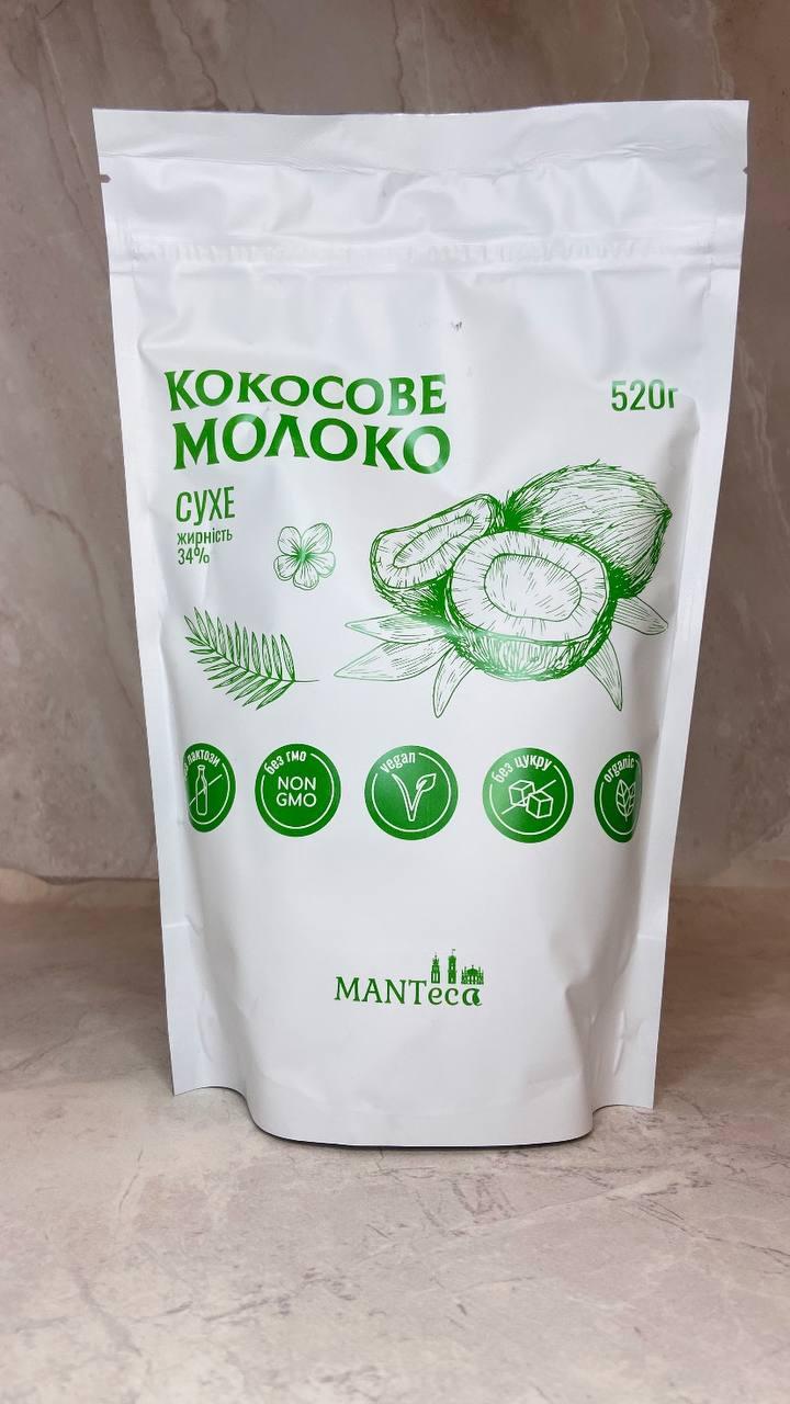 Кокосове сухе молоко без цукру MANTECA 520 г