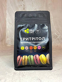 Натуральний цукрозамінник еритрітол SoloSvit, 500 г