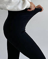 Еластичні лосини на хутрі, Термо лосини на хутрі на високій посадці, Теплі зимові лосини на хутрі