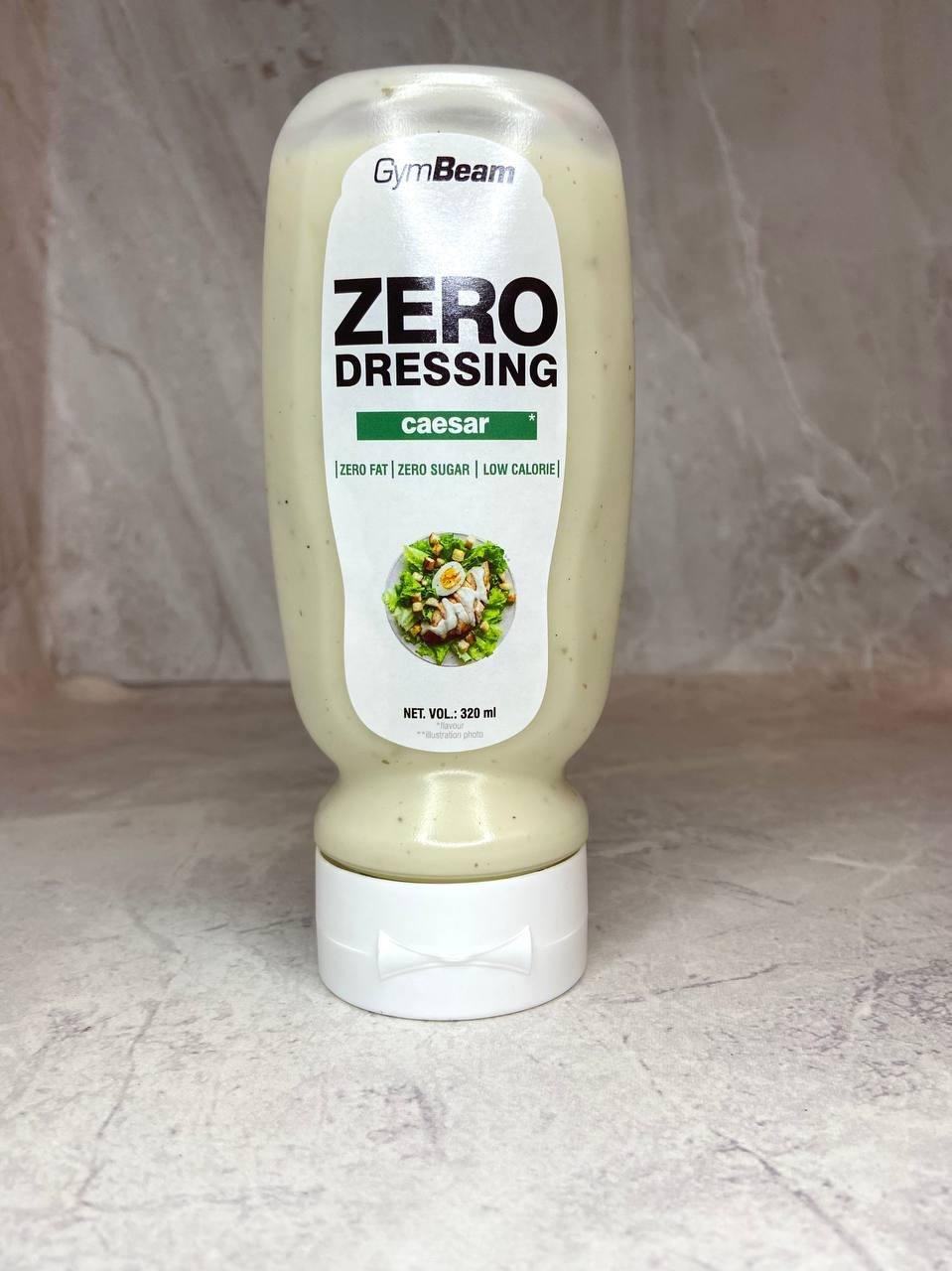 Соус ZERO Цезар без цукру GymBeam, 320 мл