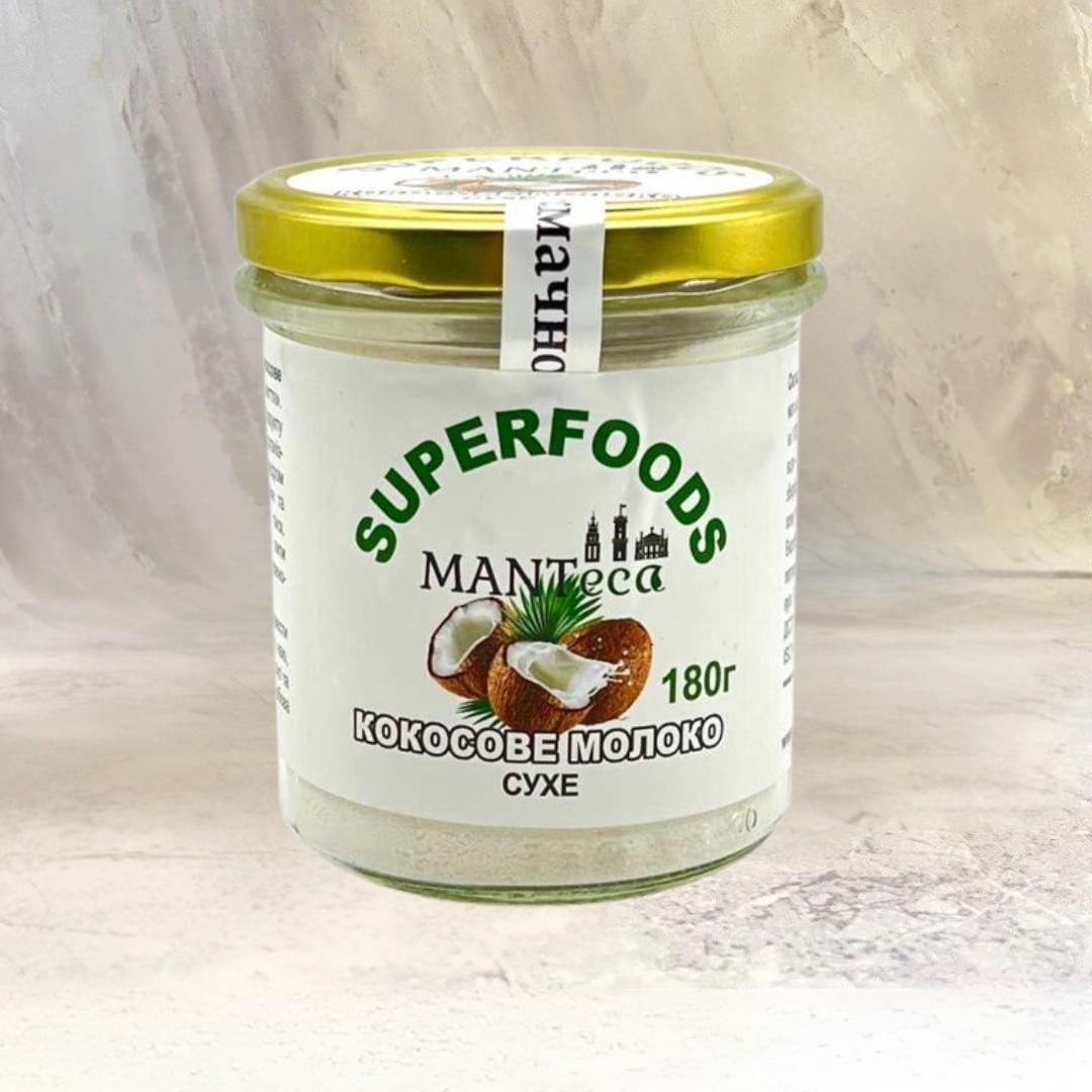 Кокосове сухе молоко без цукру MANTECA 180 г