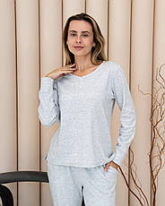 Піжама жіноча XL-2XL Сірий, фото 4