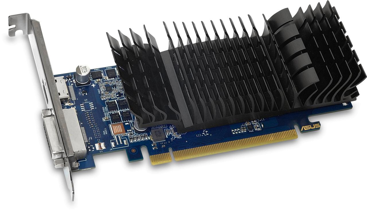 ВІДЕОКАРТА PCI-E ASUS NVIDIA GeFORCE GT 1030 2 GB DDR5 (64 BIT) з ГАРАНТІЄЮ, фото 1
