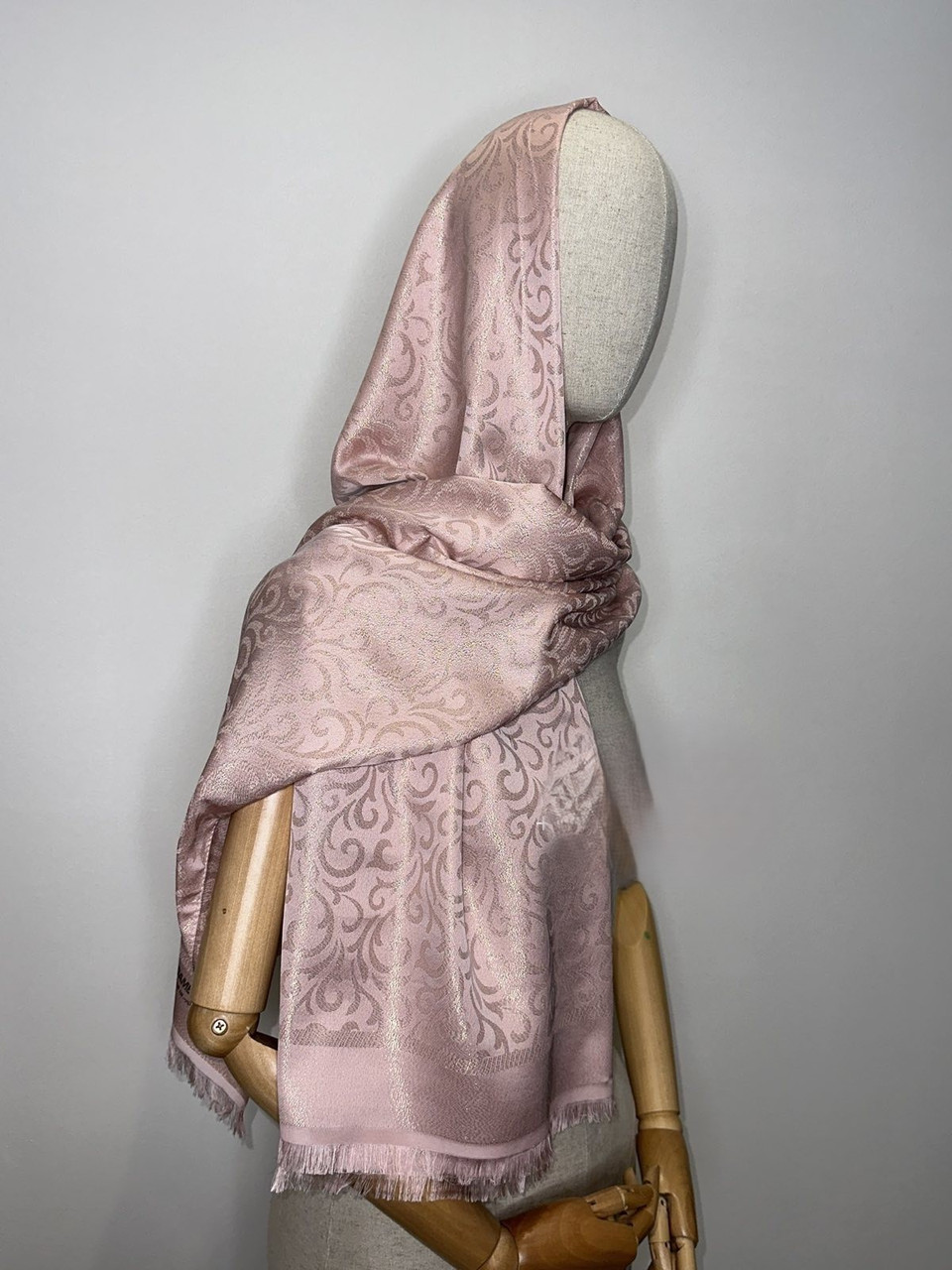 Жіночий святковий палантин на дві сторони 70*180 - Turkey