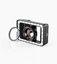 Макро об'єктив для телефона з підсвічуванням Apexel 100 мм 10х APL- HB100FL23 / Лінза для смартфона, фото 2